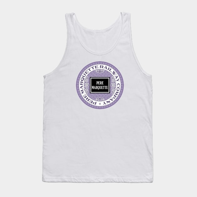 Pere Marquette Railway Tank Top by Railroad 18XX Designs